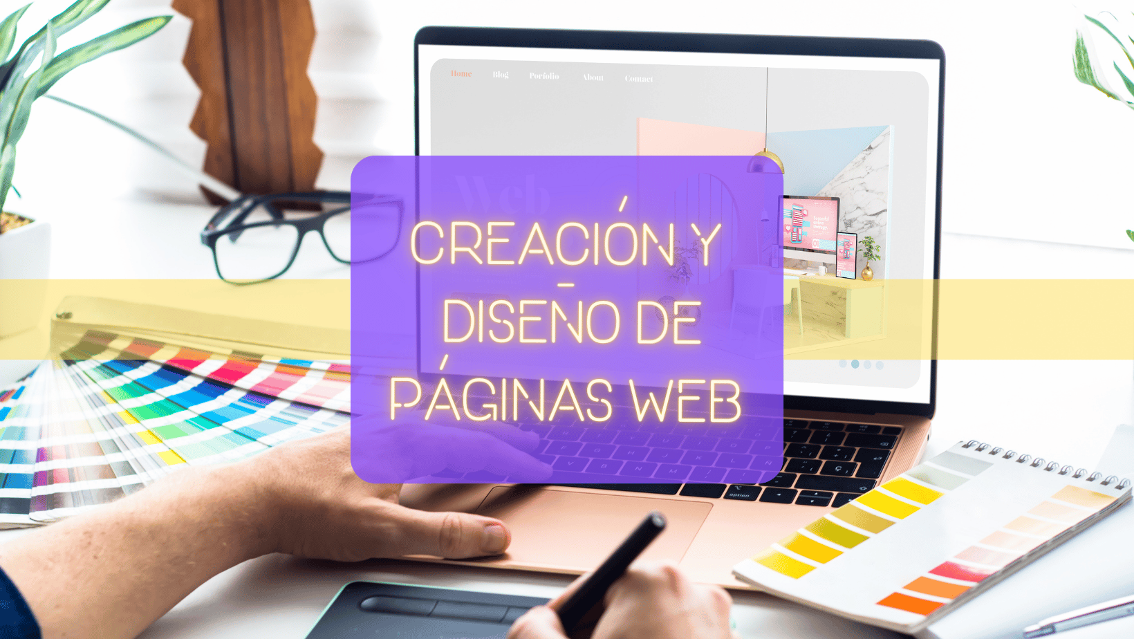 creación y diseño página web el escaparate de tu negocio