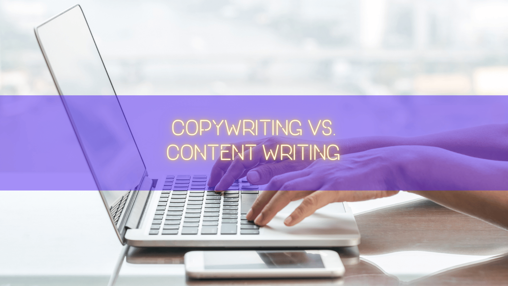 Copywriting Vs. Content writing