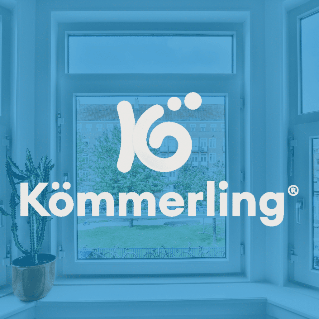 Logo corporativo de Kommerling